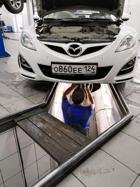 Замена двигателя в автомобиле - Сакура Абакан